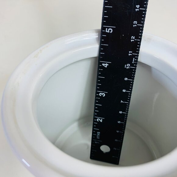 Corning Small Canister Summer Blush Floral Corning Ceramic Coffee Jar Lid VTG - Picture 10 of 14